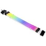 Lian Li Strimer Plus V2 Dual kabel za grafično kartico, 8-Pin RGB, PCIe, 30 cm (Strimer plusV2 8 pins)