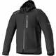 Alpinestars Neo Waterproof Hoodie Black/Black XL Tekstilna jakna