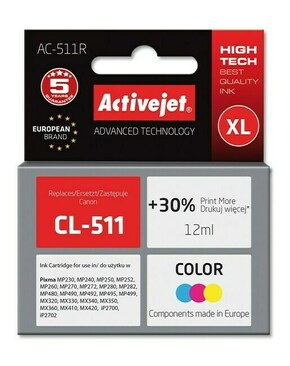 ActiveJet CL-511C črnilo color (barva)