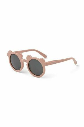 Otroška sončna očala Liewood Darla mr bear 1-3 Y roza barva - roza. Otroška sončna očala iz kolekcije Liewood. Model z enobarvnimi stekli in okvirji iz plastike. Ima filter UV 400.