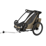 Thule Chariot Cross 2 Double prikolica za kolesa, kaki