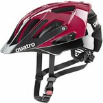 UVEX Quatro Red/Black 56-60 Kolesarska čelada