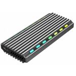 zunanji disk gembird ee2280-u3c-03 črna usb usb-c