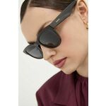 Sončna očala Burberry ženska, rjava barva, 0BE4432U - rjava. Sončna očala iz kolekcije Burberry. Model z enobarvnimi stekli in okvirji iz plastike. Ima filter UV 400.