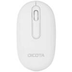 Dicota BT/2.4G DESKTOP/Office/Optical/1 600 DPI/Wireless USB + Bluetooth/White