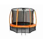 Greatstore Jumpi 312cm/10FT Maxy Comfort Plus Orange vrtni trampolin z notranjo mrežo
