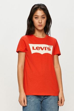 Levi's T-shirt - rdeča. T-shirt iz zbirke Levi's. Model narejen iz tanka