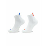 Set 2 parov ženskih nizkih nogavic Puma Women Heart Short Sock 2P 938020 White / Blue / Red 04