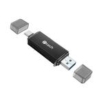 Bralnik kartic C-tech UCR-02-AL, USB 3.0 TYPE A/ TYPE C, SD/micro SD