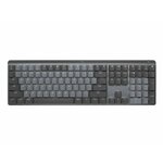 Logitech MX Mechanical Wireless Illuminated brezžična mehanska tipkovnica, USB, bela/rjava/siva/črna