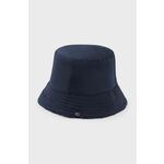 Dvostranski klobuk Mayoral mornarsko modra barva - mornarsko modra. Otroški klobuk iz kolekcije Mayoral. Model z ozkim robom, izdelan iz enobarvnega materiala.