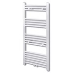 vidaXL Kopalniški cevni radiator za centralno ogrevanje raven 600x1160 mm