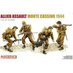 Model Kit figurice 6515 - ZAVEZNIŠKA NAPAD (MONTE CASSINO 1944) (1:35)