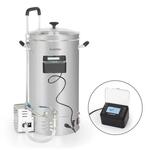Klarstein Brauheld Pro, kotel za slad, 2500 W, 30 L, 30 - 100 °C, obtočna črpalka, plemenito jeklo