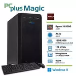 PcPlus računalnik Magic, 16GB RAM, AMD Radeon R5 8500G, Windows 11