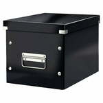 Črna škatla za shranjevanje Leitz Click&amp;Store, dolžina 26 cm