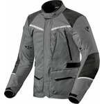 Rev'it! Voltiac 3 H2O Grey/Black L Tekstilna jakna