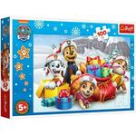 TREFL Puzzle Paw Patrol: Patrol Patrol: Božič 100 kosov