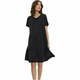 Vero Moda Ženska obleka VMFILLI Regular Fit 10248703 Black (Velikost S)