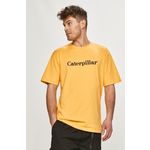 Caterpillar T-shirt - oranžna. T-shirt iz zbirke Caterpillar. Model narejen iz tiskane tkanine.