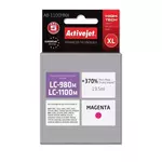 activejet ab-1100mnx črnilo (nadomestno črnilo za brother lc1100m/980m; supreme; 19,5 ml; vijolično)
