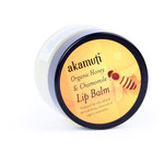"Akamuti Balzam za ustnice z bio medom in kamilico - 10 ml"