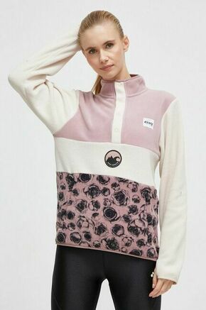 Športni pulover Eivy Mountain roza barva - roza. Športni pulover iz kolekcije Eivy. Model izdelan iz flis materiala.