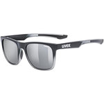 Sončna očala Uvex črna barva - črna. Sončna očala iz kolekcije Uvex. Model s mat stekli in okvirji iz plastike. Ima filter UV 400.