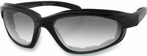 Bobster Fat Boy Adventure Gloss Black/Clear Photochromic Motoristična Očala