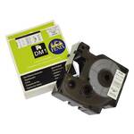 Fenix RV-D1-18445 Vinyl Bel trak - ČRN izpis, 19mm x 5,5m nadomešča trak Dymo 18445 IND RHINO