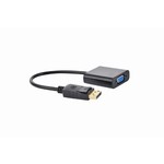 CABLEXPERT Adapter DisplayPort na VGA, črn