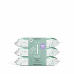 Naif Baby & Kids Plastic Free Wipes vlažni robčki za otroke od rojstva 3x54 kos