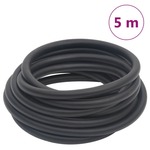 vidaXL Hibridna zračna cev črna 5 m guma in PVC