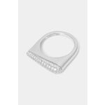 Prstan Guess JSBR04 503JW - srebrna. Prstan iz kolekcije Guess. Model izdelan 925 srebra.