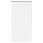 vidaXL Rolo zatemnjena bela 85x150cm tkanina širina 80,7cm poliester