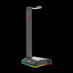 A4Tech BLOODY GS2L RGB osvetljeno stojalo za slušalke, USB-C, črno
