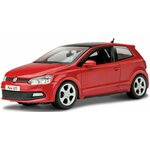 BBurago 1:24 VW Polo GTI Mark 5 rdeča 18-21059