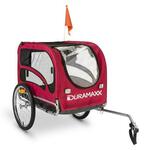 DURAMAXX King rex, 250 l, pasja prikolica za kolo, jeklene cevi, 40 kg