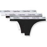 Calvin Klein 3 PAKET - ženske tangice QD3587E -WZB (Velikost XS)