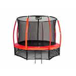 Greatstore Jumpi 312cm/10FT Maxy Comfort Plus rdeči vrtni trampolin z notranjo mrežo
