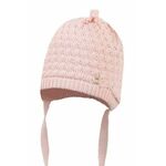 Bombažna kapa za dojenčka Jamiks HADLEY roza barva - roza. Kapa iz kolekcije Jamiks. Model izdelan iz enobarvne pletenine.