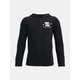 Under Armour Pulover UA RIVAL TERRY FZ HOODIE-BLK S