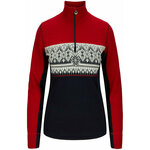 Dale of Norway Moritz Basic Womens Sweater Superfine Merino Raspberry/Navy/Off White M Skakalec