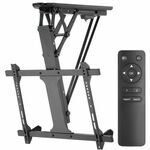 Maclean Univerzalni stropni motoriziran TV nosilec 37-70", 35kg, 600x400, črna barva