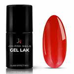 Juliana Nails Gel Lak Glass Effect Red rdeča No.726 6ml