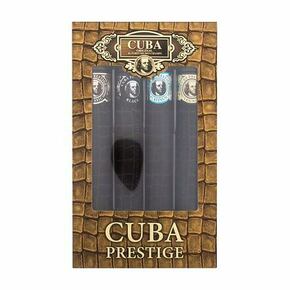 Cuba Prestige darilni set toaletna voda 35 ml + toaletna voda Prestige Black 35 ml + toaletna voda Prestige Platinum 35 ml + toaletna voda Prestige Legacy 35 ml za moške