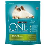 Purina ONE s puranom - za mačke, ki živijo v stanovanju, 3 kg