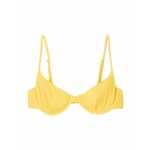 Bershka Bikini zgornji del rumena 25237783