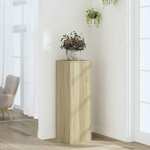 vidaXL Stojalo za rastline sonoma hrast 33x33x100 cm inženirski les