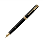 Parker Sonnet Matte Black GT nalivno pero F